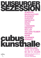 Plakat Duisburger Sezessionen 2010